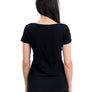 Ladies Black Sundial Tee